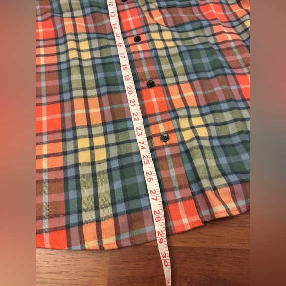 L.L. Bean NWT Soft Buchanan Cotton Flannel Shirt Warm Relaxed Fit Large Tall - Picture 4 of 6